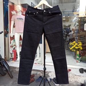 Quần bò jean nam dài đen rách gối kiểu đẹp mẫu mới 2023chất jean co giãn bền màu giá tốt 25/06
