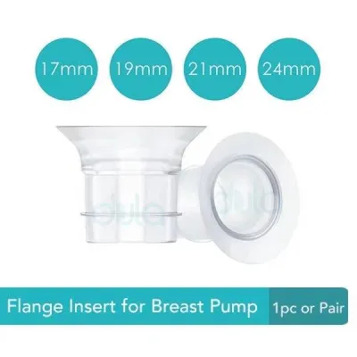 Dula 17 19 21 24mm Flange Insert for Spectra Medela Youha Mina Plus Breast Pump