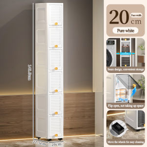 Slim Storage Drawer Gap Plastic Drawer Kitchen Organizer With Wheels Large Stackable Interlock Storage Drawer