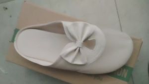 [FreeShipping]WomenSnewmeshflatsandalsforoutdoorwearClosed-Toemeshhalf-SlipperswithlowheelsandbowknotSummerstyle