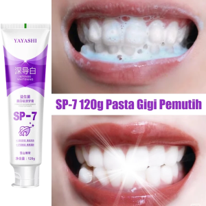 SP-7 Pasta Gigi Pemutih Soda Kue Memutihkan Gigi Menghilangkan Karang Gigi Odol Pemutih Gigi Dan Karang Gigi 100% Orisinal Pasta Gigi Yang Menyegarkan Nafas Menghilangkan Gigi Kuning Dan Karang 120g