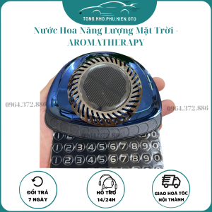 Nước Hoa Xe Hơi Khuếch Tán Năng Lượng Mặt Trời - Mã AROMATHERAPY Nhập Khẩu Chính Hãng PKN-151