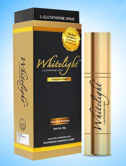 WHITELIGHT L-Glutathione Spray Food Supplement Aim Global Inc. Liquids Supplement Melon-Mint Vitamin C Spray - Lazada