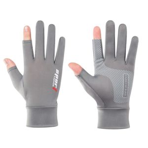 Bao tay xe máy xe đạp hở 2 ngón Sport chống nắng- Dễ dàng cầm nắm bấm điện thoại - Mẫu 02