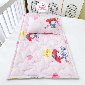 Bộ gối nệm cho bé đi học mầm non tiểu học trung học Katina House vải Tencel mềm mại thoáng mát