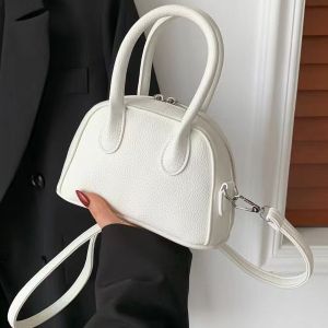 Womens Boston bag 2026 New Korean Style ins Simple and versatile handbag crossbody small square bag for casual travel