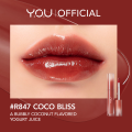 YOU Cloud Touch Juicy Tint Healthy Glow Lips Korean Style Liptint Gloss Melembapkan Bibir Lipstik with Ceramide. 