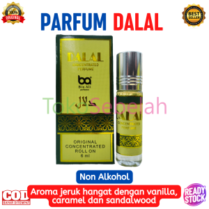 Parfum DALAL 6ml Bin Ali Original Roll On - Parfum Dalal Asli - Minyak Wangi Dalal Asli Non Alkohol - Parfum Dalal Original - Farfum Pria Tahan Lama Non Alkohol - Minyak Wangi Sholat Pria - Parfum Oles Non Alkohol - Minyak Wangi Para Habib - bisa COD