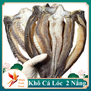 Khô Cá Lóc 2 Nắng Đặc Sản Miền Tây Thơm Ngon Đặc Biệt- Đặc Sản Minh Triết