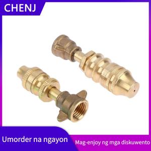 CHENJ Agriculture Brass Missile Nozzle Straight Jet +Mist Spray Adjustable Nozzle Electric Sprayer High Pressure Spraying