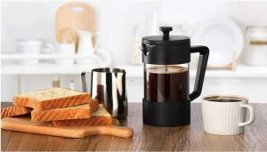 French Press Grinder Coffee Maker Ceramics Core 304 Stainless Steel Hand Burr Mill Grinder Ceramic Corn Coffee Grinding
