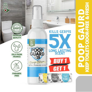 ORANGE BLOSSOM PoopGaurd Poop Spray Odor Buster Poop Ninja Poo Spray Toilet Deodorizer Disinfect Eco Love Philippines