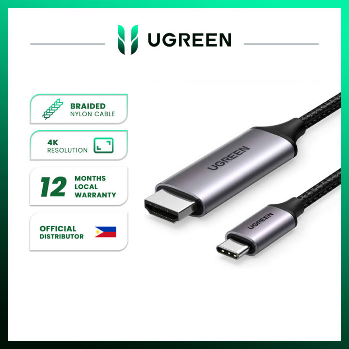 UGREEN USB C to HDMI Cable for Android Samsung Macbook Huawei Mate