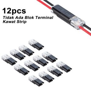 12 / 20 / 50 Pcs Blok Terminal Soket Konektor Kabel Koneksi Cepat / Tegangan rendah Wire Connector / Led Strip Connectors / 2 Pin Led Connector / Tegangan rendah Disconnect