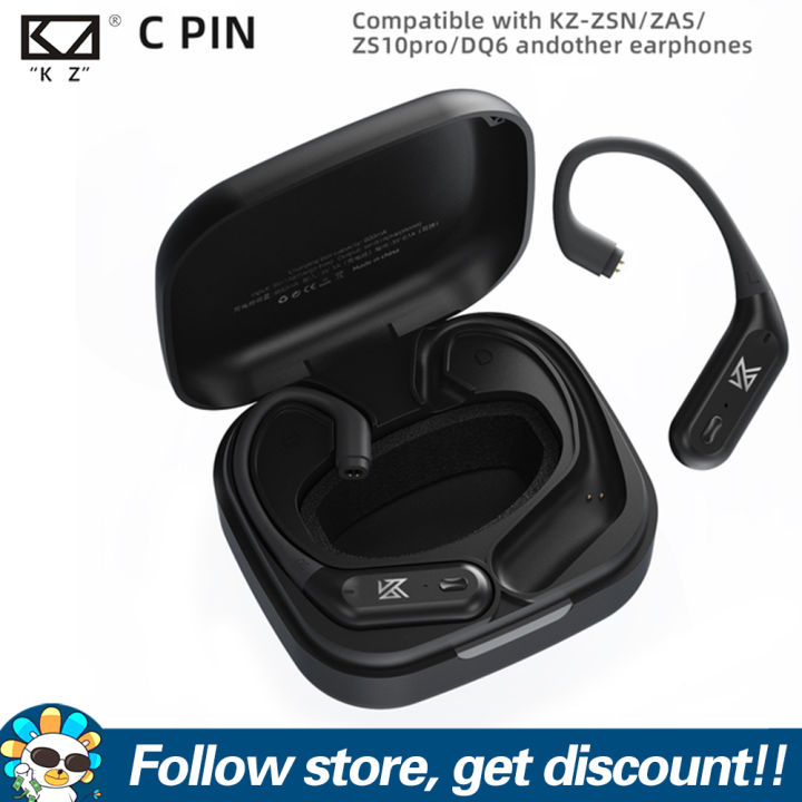KZ AZ09 Pro TWS Bluetooth 5.2 Móc Tai Nghe Nâng Cấp Mô-đun Bluetooth Thay Thế Tai Nghe Không Dây Không Mất Dữ Liệu APT-X HD Kết Nối Với Hộp Sạc Cáp Tai Nghe Bluetooth Cho KZ ZSN AS16 EDX ZEX ZS10 PRO DQ6S EDA EDS PR1 CCA tai Nghe CA4 TRN MT1