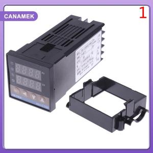 【CANAMEK】 100-240VAC PID REX-C100 Temperature Controller SSR-40A Thermocouple