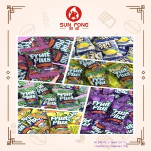 Fruit Plus - Chewy Candy Halal 25pcs Mango Orange Apple blackcurrant Lychee Strawberry 果超 软糖 清真 芒果 橙子 苹果 黑加仑子 荔枝 草莓 Classic 经典