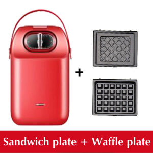 Electric Sandwich Maker Waffle Maker Mini Grilling Panini Baking Plates Toaster Breakfast Machine For Home House