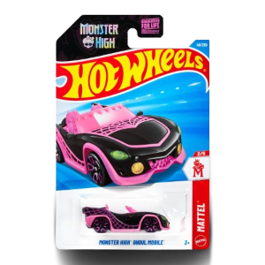 Mô Hình Xe Hot Wheels Monster High Ghoul Mobile Tỉ Lệ 1:64 – Hàng Chính Hãng