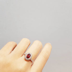 Deux - Cincin Kristal Warna Aneka Model