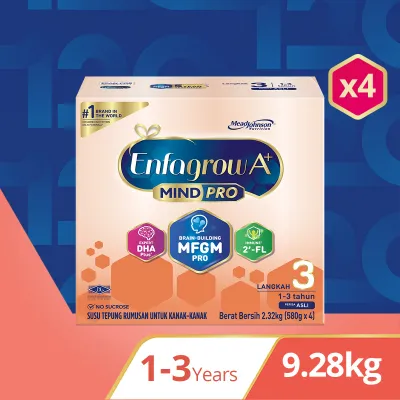 Enfagrow A+ Step 3 - 9.28kg ORIGINAL / VANILLA Susu Milk Formula Powder
