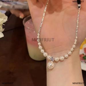 [COD] MINIFRIUT Fashion Advanced Sense s Necklace For Women Girls Simple Pendant Clavicle Chain Party Jewelry Accessories Gifts