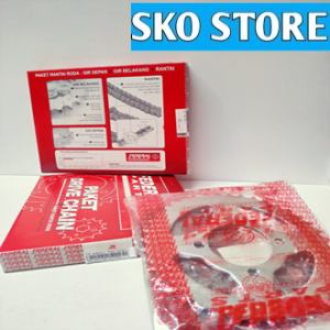 Gear Set FP-645P1-THU-220C Federal Original Paket Gir GearsetGir THUNDER 125 (428-14T/45T/120L) Murah