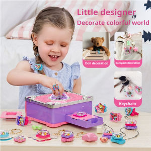 Kanak-kanak DIY boleh tukar magic book sticker mesin gucka plaything set lengkap buatan tangan kreatif