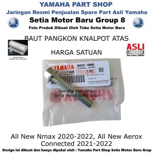 Bolt Baut Flange Dudukan Pangkon Knalpot Atas All New Aerox Connected N Max Nmax Asli Yamaha