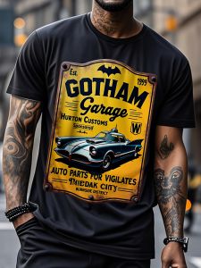 Justice League for Man 100% Cotton T-Shirts Casual Graphic for Outdoors Cool Street Style - Breathable Short Sleeve Shirts for Big & Tall Style Enthusiasts - Perfect Summer Wear