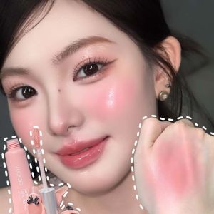 NEMOPH Waterproof Liquid Blusher Moisturizing Water Light Formula Cheek Tint Monochrome Face Brightening Rouge Women