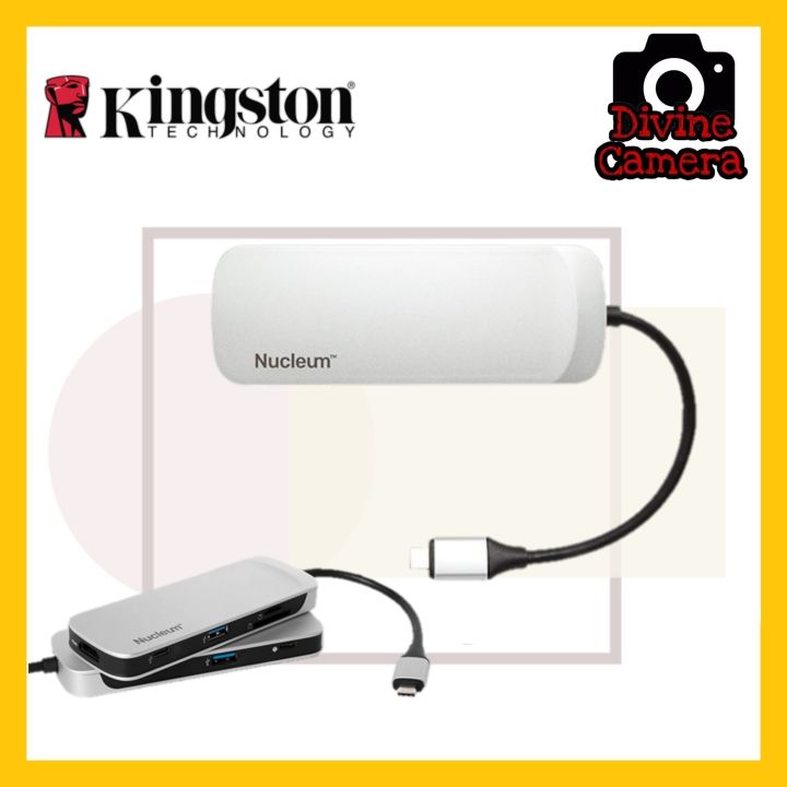 Kingston Nucleum USB TypeC Hub 7 Port Card Reader USB Hub HDMI HUBC1