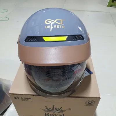 MŨ BẢO HIỂM NỬA ĐẦU 1/2 KÍNH ÂM DÀI CHE HẾT MẶT CHÍNH HÃNG GXT GX03(PHÙ HỢP NAM NỮ BH 12 THÁNG)
