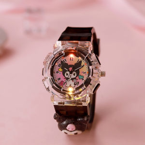 BLOOMRIDGE Kids Cartoon LED Watch with Cute Character Design and Dual Display
