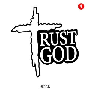 Trust God Sticker for Car Accessories Vinyl Waterproof Sticker for Motorcycle and Car Stickers Design Big Bumper Stickers Christian Religious Sticker