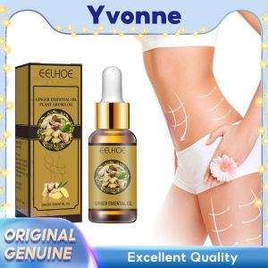 EELHOE Slimming Essential Oil Ginger Oil Lymphatic Drainage Therapy Anti Aging Plant Essential Oils for Slimming Body Ginger Essential Oil Firming Slimming Shaping Liquid Belly Sculpting Essential Promote Metabolism Full Body Massage Oil