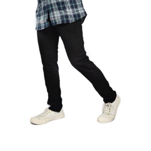ANDROS 53 - Celana Chino Panjang Pria Slim Sit Straight Premium Quality - Cinos Panjang Cowok Hitam