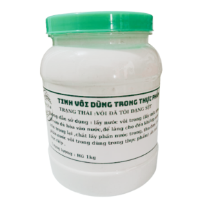 Vôi ăn trầu làm nước vôi trong làm bánh mứt 1kg