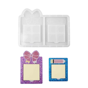 Silicone Resin Craft Moulds Sticky Note Shape Resin Frames Moulds Silicone Molds Present for Crafting Enthusiasts
