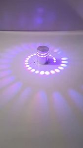 SXH Nautilus KTV Atmosphere wall lamp indoor circular multi-hole hotel corridor background creative design spotlight RGB Gradient