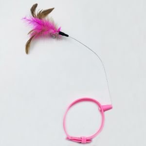 Kalung Mainan Tongkat Penggoda Kucing /Cat Teaser Stick