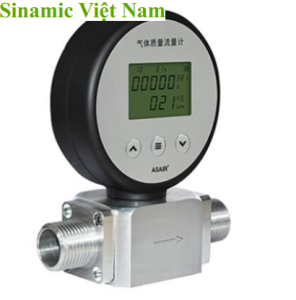 Đồng hồ đo lưu lượng khí nén DN10. Cảm biến lưu lượng bền đẹp