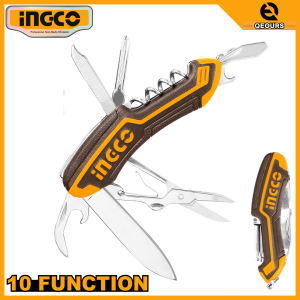 INGCO POCKET MULTI-FUNCTION TOOL | 10 FUNCTIONS | HMFK8108