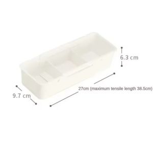 STORAGE BOX LACI / TEMPAT PENYIMPANAN ORGANIZER LACI / KOTAK PENYIMPANAN SEKAT ORGANIZER LACI MEJA DAPUR PAKAIAN