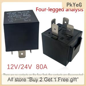 [COD] PkYeG Tool Automotive Relay 80A 12V 24V 4 5 Feet Small Waterproof Relay Lighting Controller