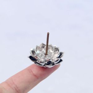 PETIYOUZA หัตถกรรม เครื่องประดับคาเฟ่ รูปทรงดั้งเดิม การตกแต่งบ้าน กระถางธูปทองแดง เสียบธูป Ash Catcher ที่ใส่ธูป