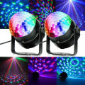 LED Disco Light Stage Lights Colorful Sound Activated Laser Projector Lamp For Home Christmas DJ Party KTV Bar DMX Decoration. 