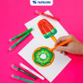 Bút sáp lụa vặn Silky Crayons Thiên Long Colokit - 12/24 màu, chất sáp lụa mềm mướt vượt trội, khô nhanh không lem tay. 