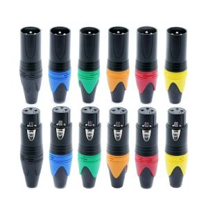 SOCKET JEK AUDIO JACK CANON MALE XLR CANON FEMALE POLOS