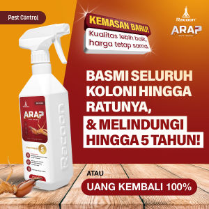 Racoon ARAP Spray Anti Rayap / Obat Anti Rayap 600ML